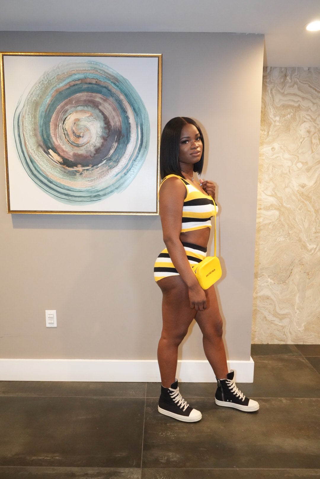 Bumblebee short set